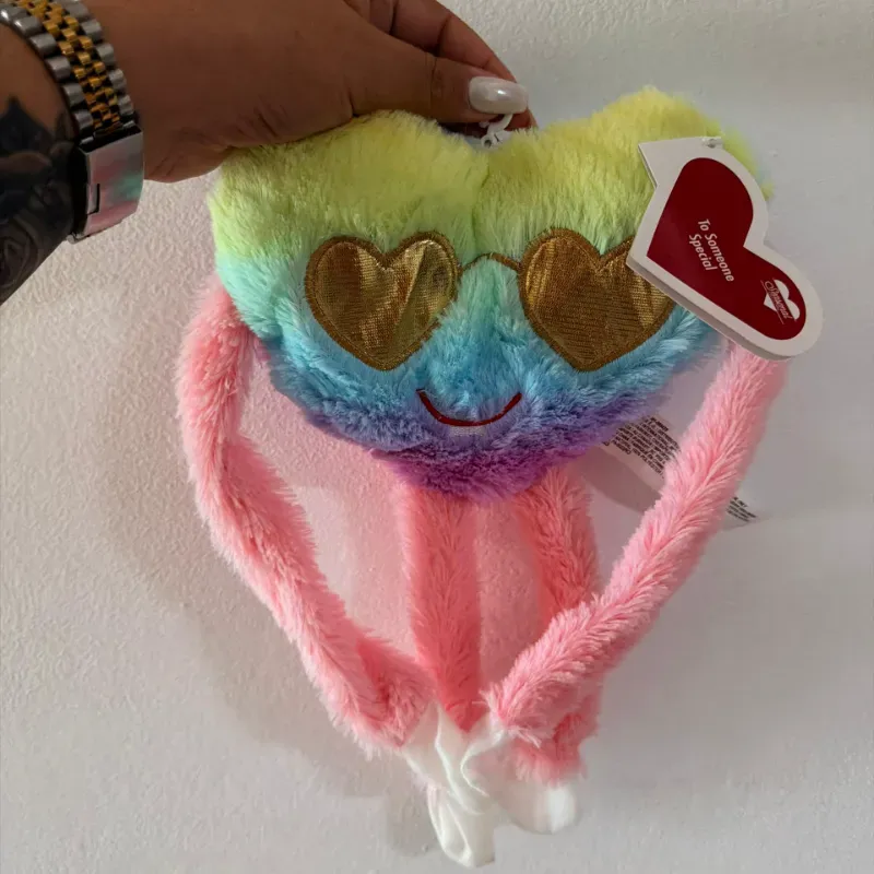 Peluches de corazón