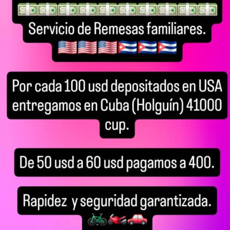 Remesa 100 zelle 