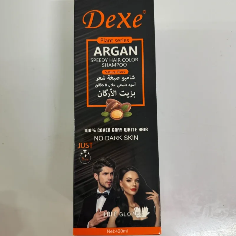 Shampoo matizador en negro
