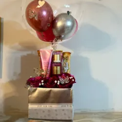 Stuche con globo burbuja