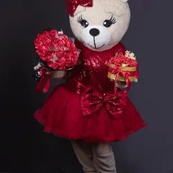 Animación Osita amor Roja ♥️