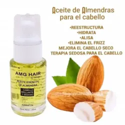Aceite esencial de Almendras (Reparador de cabello)  
