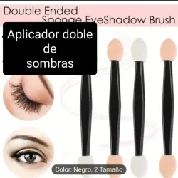 Aplicador doble para sombras