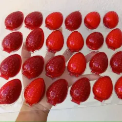 Bálsamos labiales de fresa dobles  