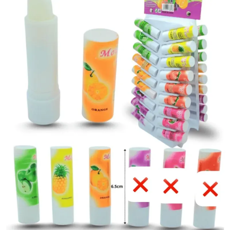 Bálsamos labiales de frutas 