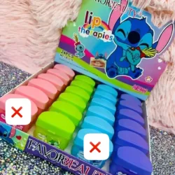 Bálsamos labiales de Stitch  