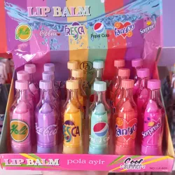 Balsamos labiales transparentes 