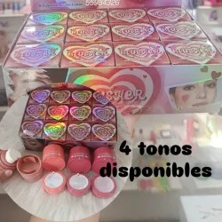 Blush líquido con esponja aplicadora 🩷