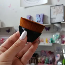 Brochas kabuki para maquillaje líquido