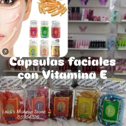 CÁPSULAS FACIALES DE ALOE VERA y VITAMINA E