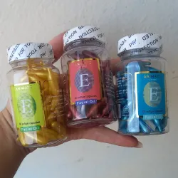 CÁPSULAS FACIALES DE ALOE VERA y VITAMINA E