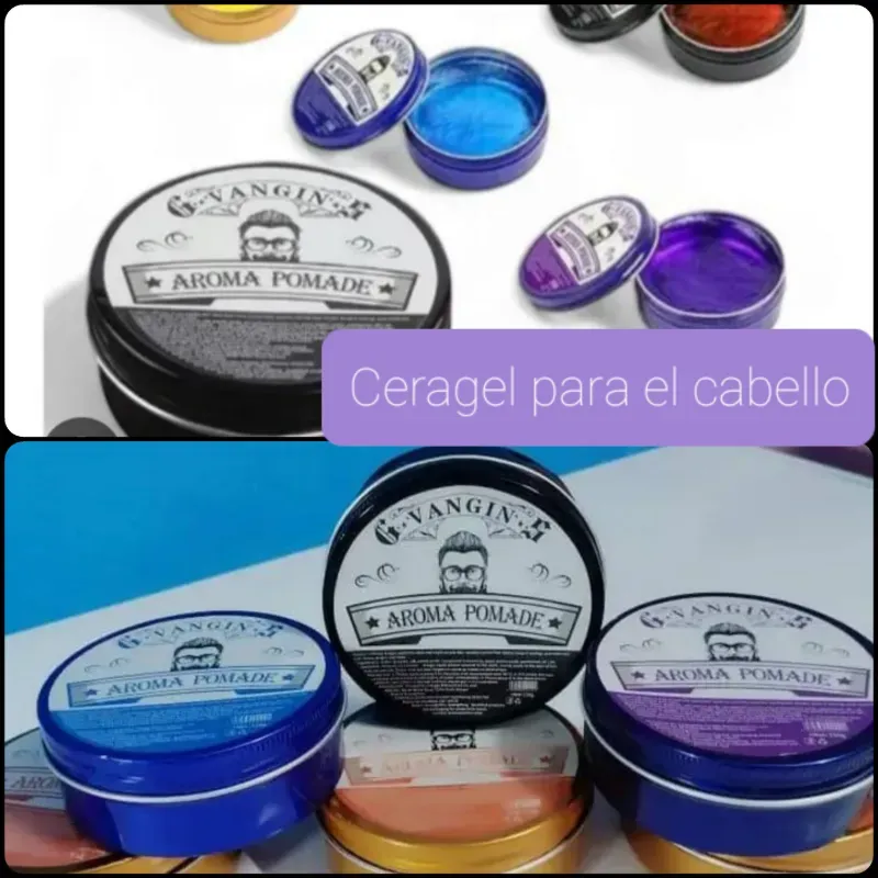 Ceragel para el cabello 