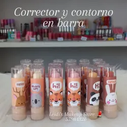 Corrector y contorno en barra tematica Animalitos