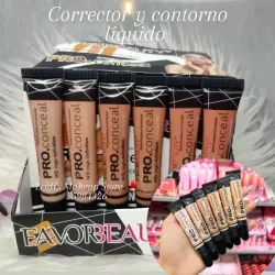 Corrector y contorno líquido