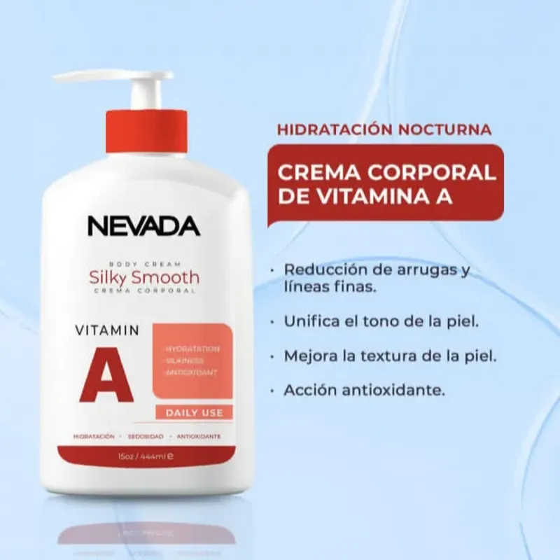 Crema Corporal Nevada con vitamina A