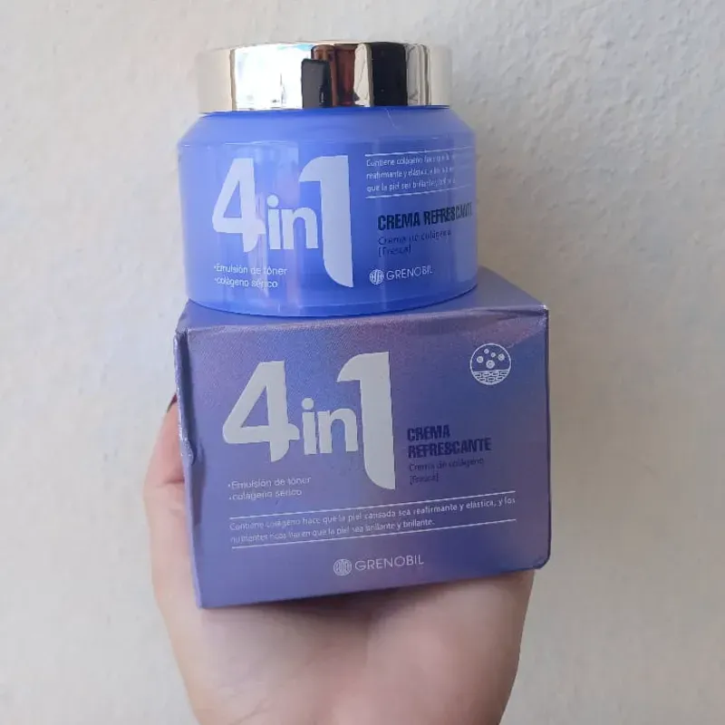 Crema de colágeno Grenobil 4 en 1
