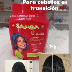 Crema de peinar Samba para cabellos en transición