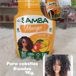 Crema de peinar Samba para cabellos rizados 🥭