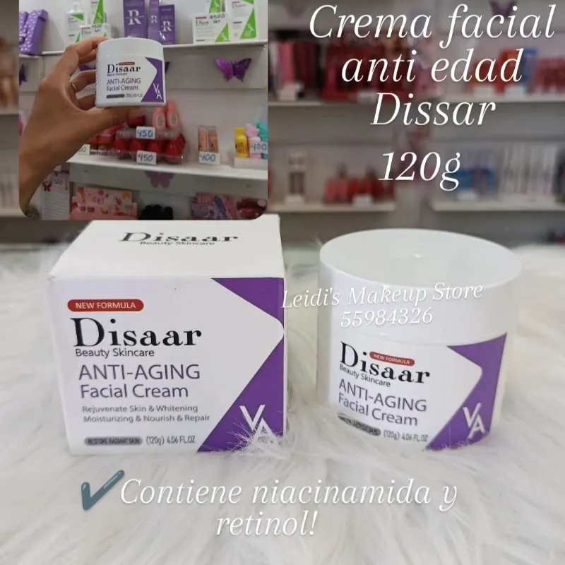 Crema facial anti edad Dissar