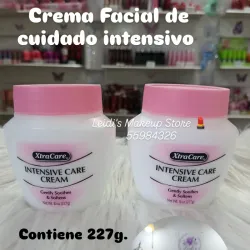 Crema Facial para cuidado intensivo de la piel.