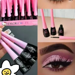 Delineador de pincel negro 