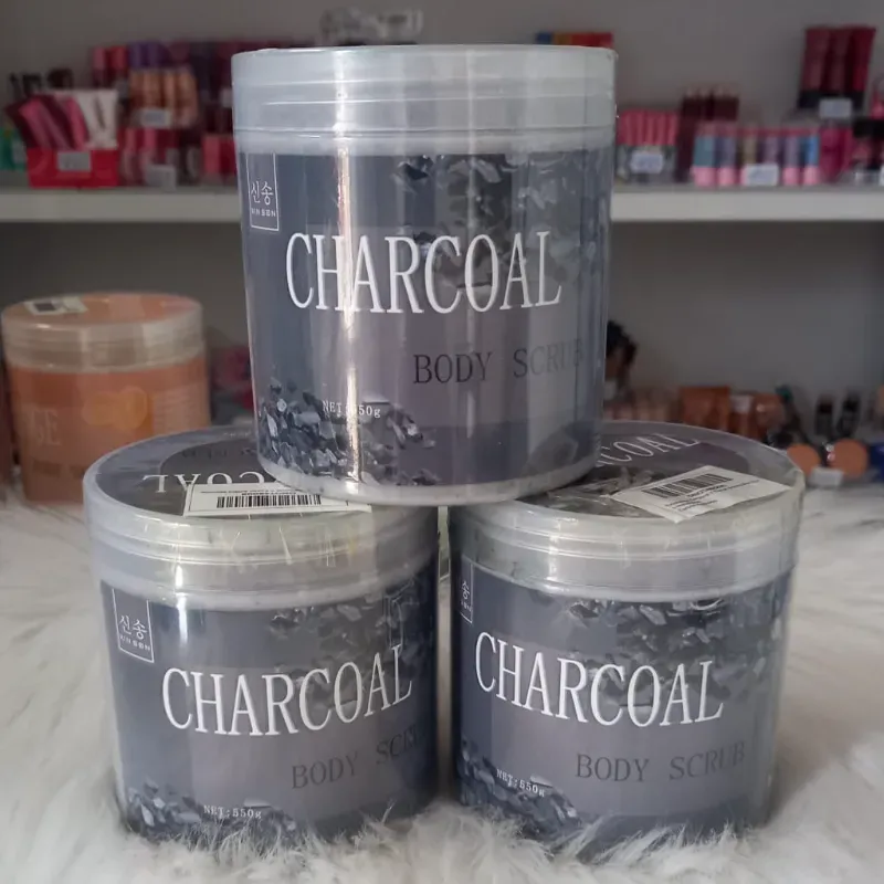Exfoliante Corporal de CarbĂłn