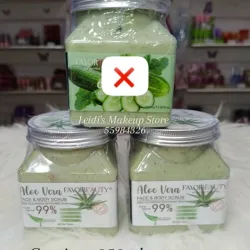 Exfoliante Facial y Corporal de Aloe Vera 