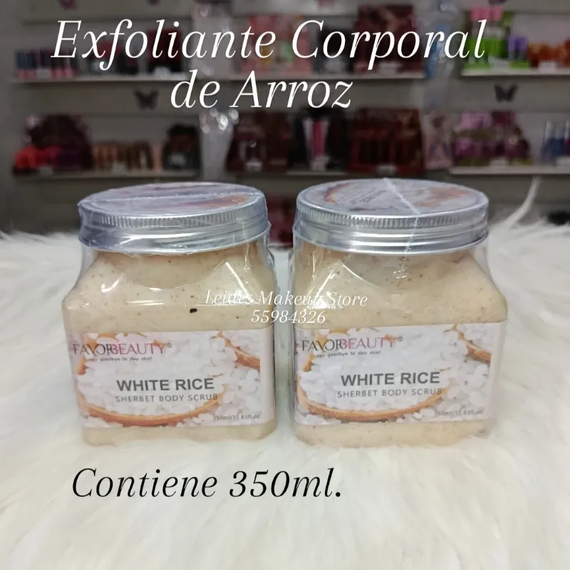 Exfoliante Corporal de Arroz