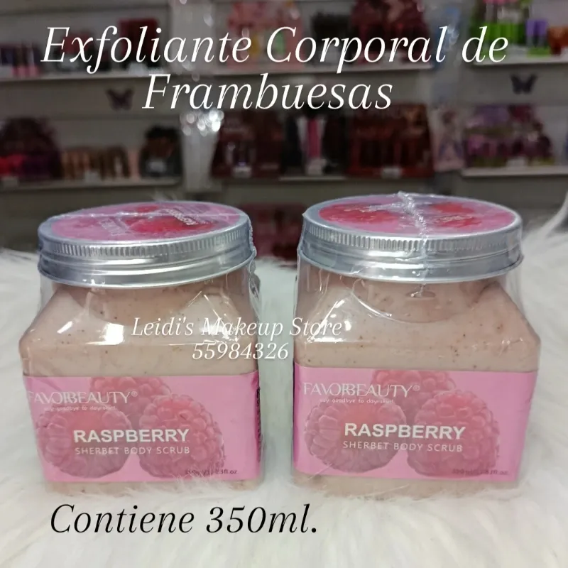 Exfoliante Corporal de Frambuesas
