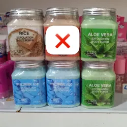 Exfoliantes faciales y corporales 