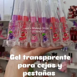 Gel transparente para cejas y pestañas 