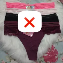 Hilos de silicona con encaje para mujer