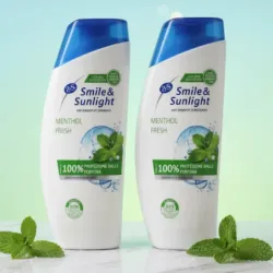 Juego de champú y acondicionador  anticaspa de menta fresca🌿 