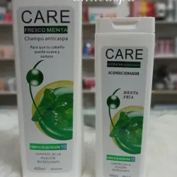 Juego de champú y acondicionador anticaspa Menta fría