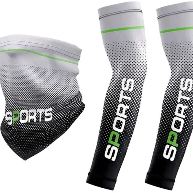 Juego de mangas y pasamontañas 