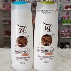 Juego de shampoo y acondicionador con Aceite de Argán