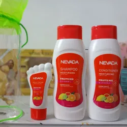 Juego Nevada Shampoo Acondicionador y Crema para Pies