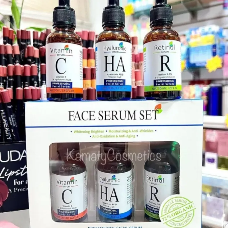 Kit de serum facial 