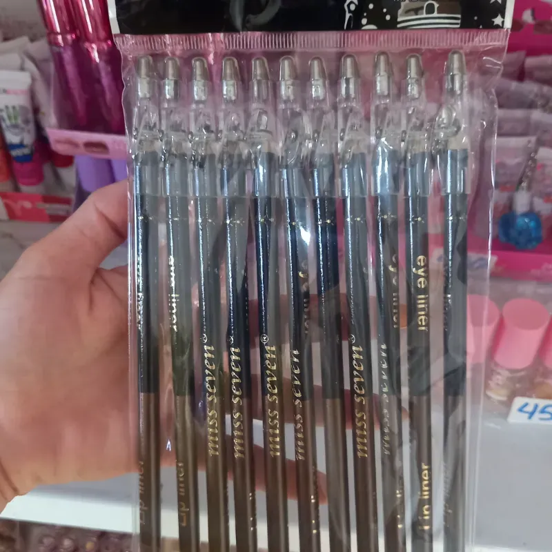 Lápiz de cejas y ojos dobles 