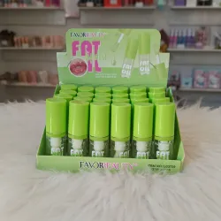 Lip gloss liso transparente con aplicador gordo💚