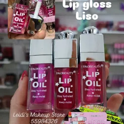 Lip gloss liso transparente
