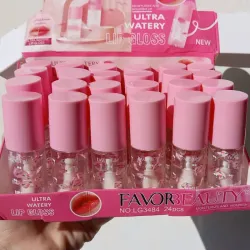 Lip gloss lisos con aplicador gordo 