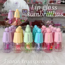 Lip gloss sombrillitas en tendencia⛱️