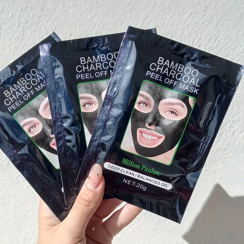 Mascarilla facial de carbón Peel-off 🖤 