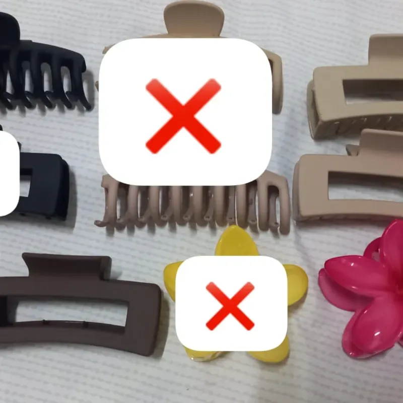 Pellizcos para el cabello