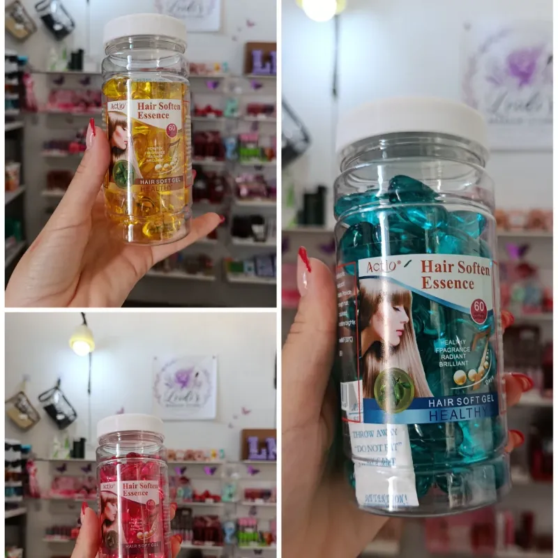 Pomos de CÁPSULAS DE VITAMINA E para el cabello