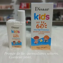 Protector solar para niños