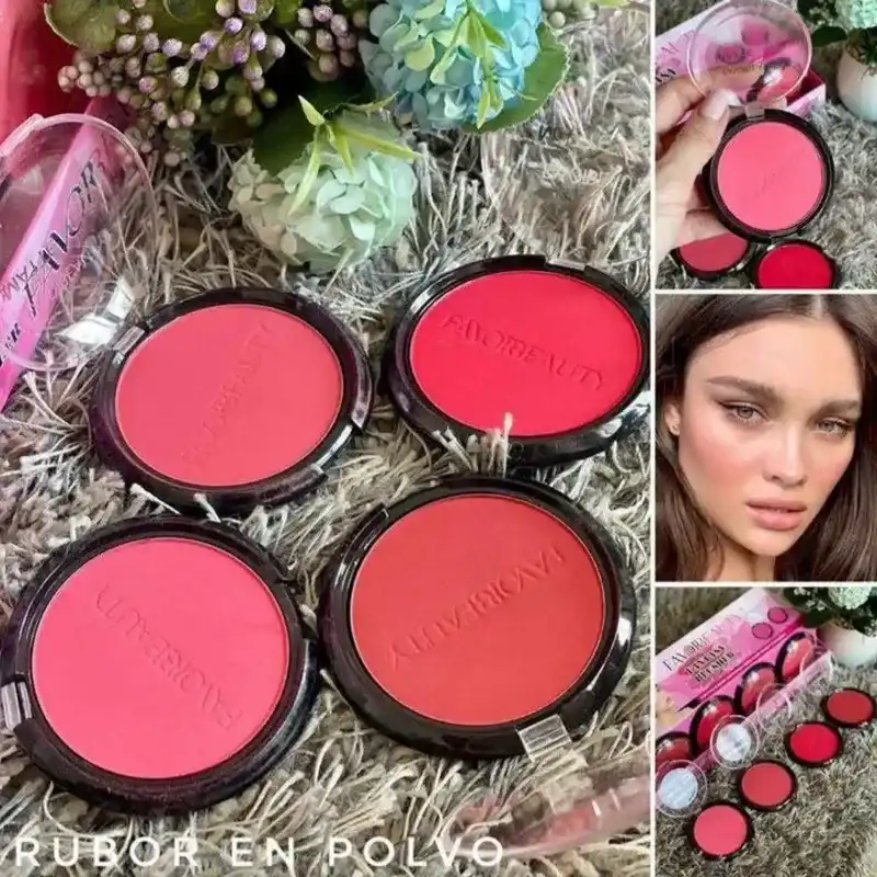 Rubor compacto Favor Beauty  
