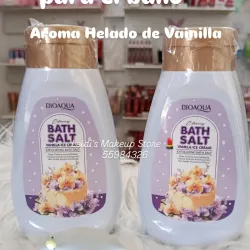 Sales de baño exfoliantes aroma Helado de Vainilla 🍦