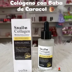 Serum antiarrugas reafirmante con colágeno y Baba de Caracol 🐌